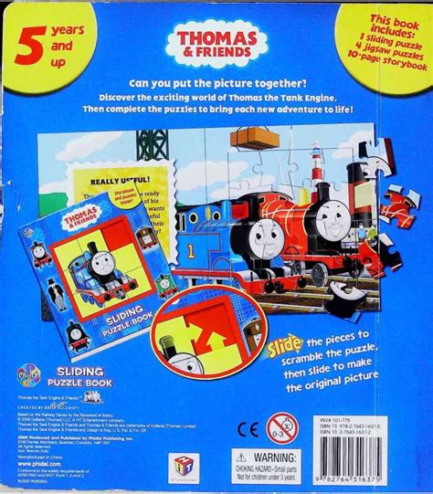 Thomas Sliding Puzzle Book | Rev. W. Awdry | 9782764316375