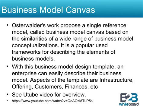 Business model template - overview | PPT | Free Download