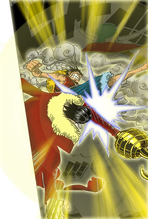 luffy vs. crocodile by almghool on DeviantArt