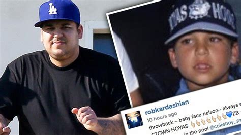 Rob Kardashian Posts Adorable Throwback Photo On Instagram After Hiatus From Site