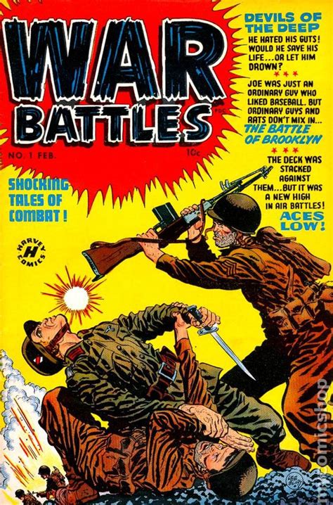 War Battles (1952) comic books