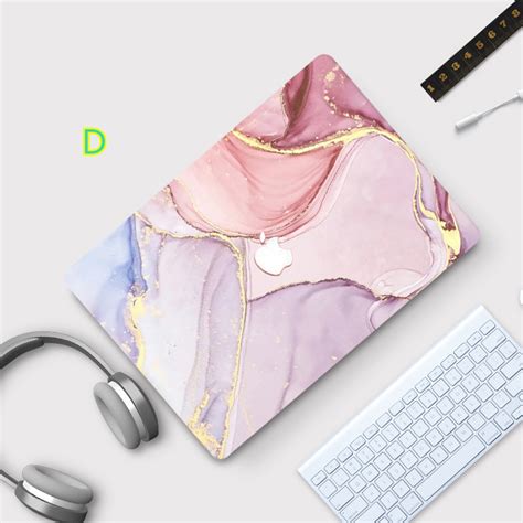 Marble Pattern Cover For Macbook Air 11 13 Pro 13 15 Touch 12 MB1206 ...