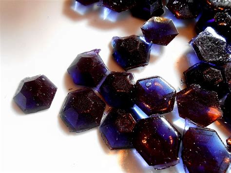 February Birthstone Amethyst Edible Gems Candy Gems | Etsy