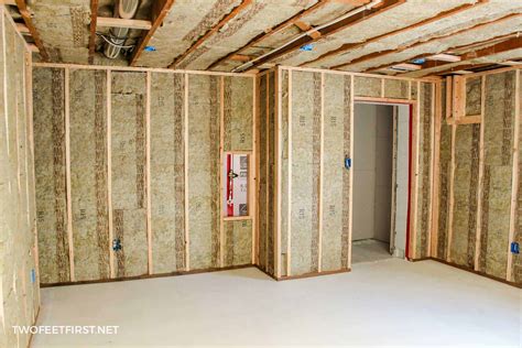 Insulating and framing a basement