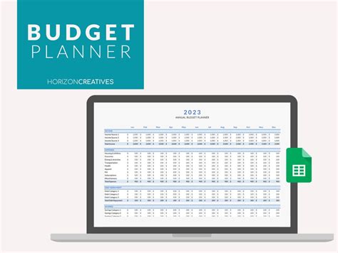 Budget Planner Google Sheets Template Expense Spending - Etsy