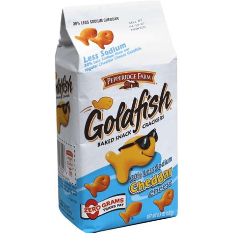 Goldfish Baked Snack Crackers, Cheddar Cheese 6.6 Oz | Crackers | Foodtown