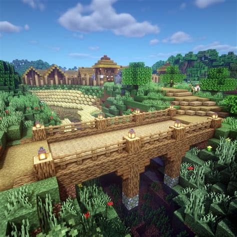 A Simple Bridge Design. How do you like it?: Minecraftbuilds in 2021 ...