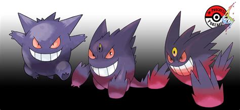 In-Progress Pokemon Evolutions | #092.5 - Gastly posses gas-like bodies ...