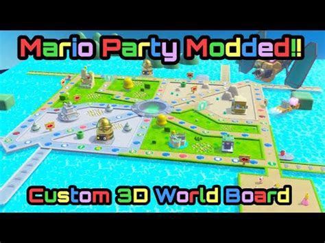 I Put Mario 3D World in Mario Party Superstars!! Feat. @ZXMany @ReBox (Mario Party Custom Board ...