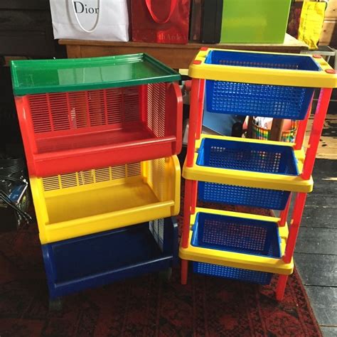 Stackable Storage Baskets / Bins - in colourful racks | in Bath ...