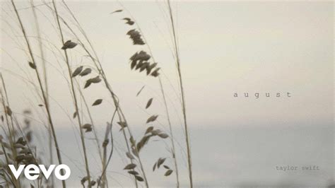 Taylor Swift – august (Official Lyric Video) - YouTube Music