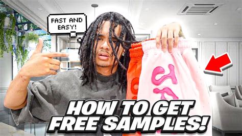 The Easiest Way To Get FREE Samples For Your Clothing Brand - YouTube