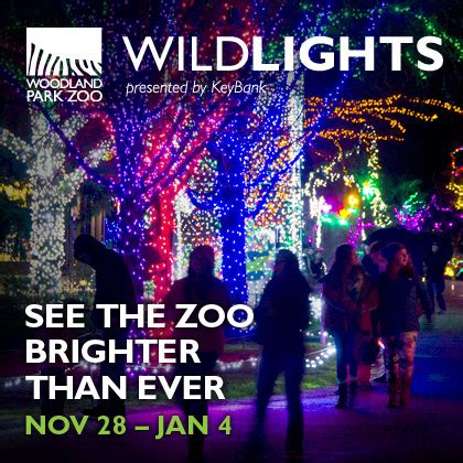 Woodland Park Zoo presents: WildLights November 28 - January 4th See the zoo brighter | Seattle ...