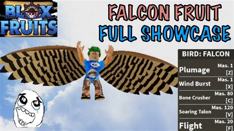 FALCON FRUIT FULL SHOWCASE IN BLOXFRUITS | UPDATE 15 - YouTube