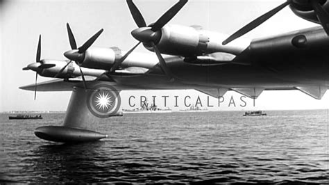 Hughes H-4 Hercules ("Spruce Goose") during a test flight in United ...