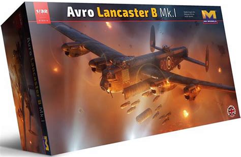 The Wait is Over: HK Models Releases New 1/32 Avro Lancaster Mk I Model Kit