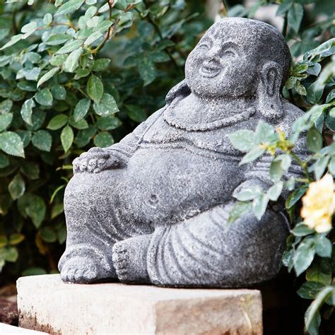 Garden Age Laughing Buddha Statue & Reviews | Wayfair