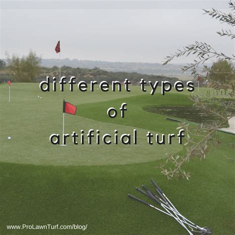 Different Types of Artificial Turf - ProLawn Turf