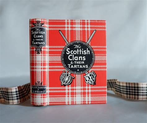 1950s Scottish Clans and Their Tartans / History of Each Clan & Full List of Septs / Pocket Book ...