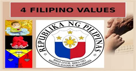 Four Filipino Values - [PPTX Powerpoint]