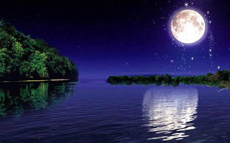 Moon Full Light Wallpapers - Wallpaper Cave