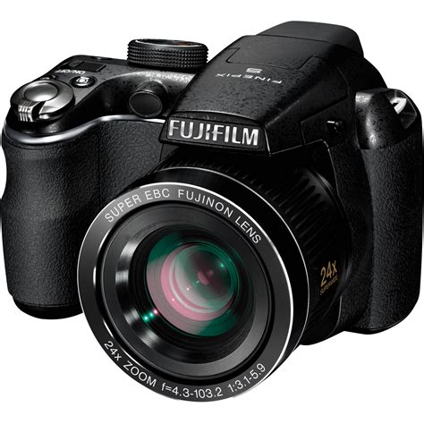 FUJIFILM FinePix S3200 14MP Digital Camera (Black) 16123737 B&H