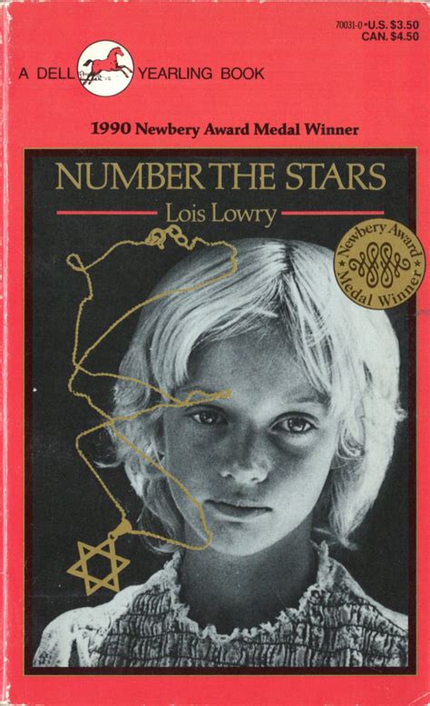 NUMBER THE STARS by Lois Lowry, Newbery Award Metal Winner