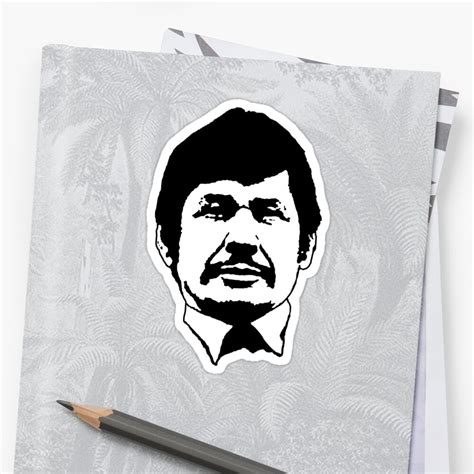 "Charles Bronson stencil" Sticker by RiMKO | Redbubble