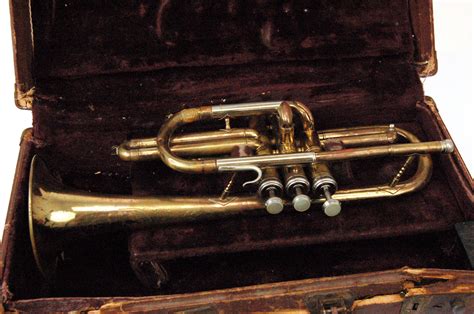 Vintage 1930's CONN Trumpet with Original Case | Property Room