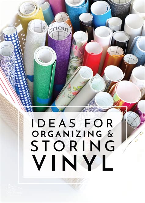 Easy & Practical Ideas for Storing Vinyl Rolls | The Homes I Have Made