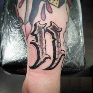 40 Letter N Tattoo Designs, Ideas and Templates - Tattoo Me Now