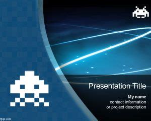 Free Space Cosmos PowerPoint Template | Free Powerpoint Templates