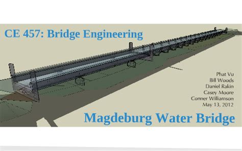 Magdeburg Water Bridge by Phat Vu on Prezi