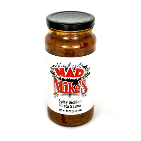 Spicy Sicilian Pasta Sauce - Mad Mike's American Gourmet