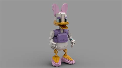 LEGO MOC Daisy Duck by Metz | Rebrickable - Build with LEGO