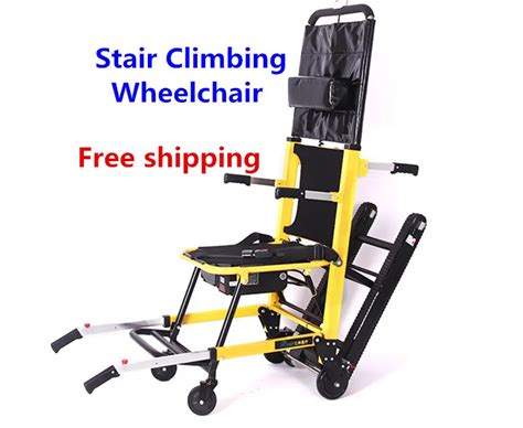 Aluminium Alloy lightweight folding power electric stair climber wheelchair for disabled ...