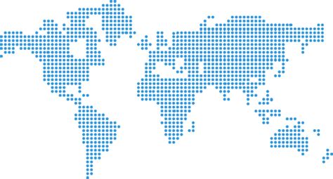 Download Dotted World Map Png - World Map Vector Png Dotted | Transparent PNG Download | SeekPNG