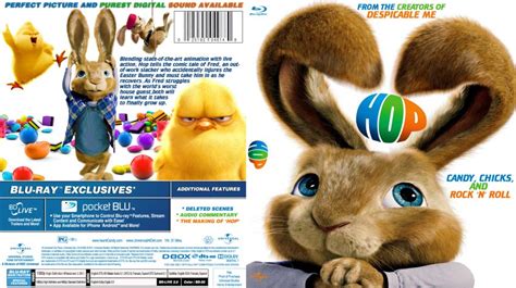 Hop - Movie Blu-Ray Custom Covers - Hop Custom Blu ray Cover :: DVD Covers