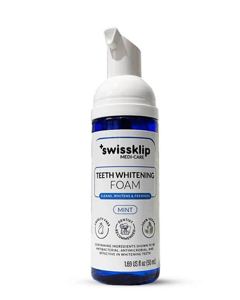 Teeth Whitening Foam - Swissklip