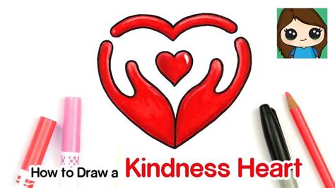 How to Draw a Kindness Heart | Symbol #3 | Cute drawings, Drawings ...