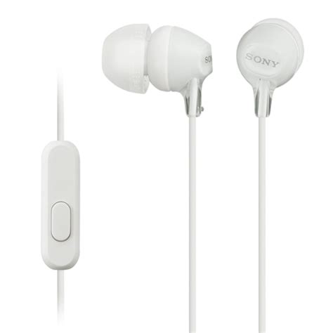 Sony Stereo Earphone with Mic MDR-EX15AP - Supersavings