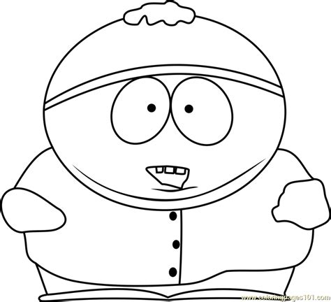 Eric Cartman Pages Coloring Pages