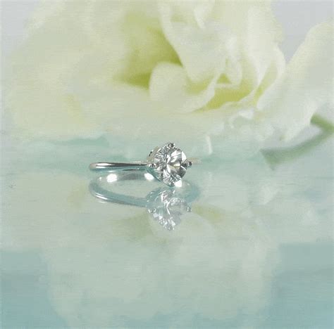 Solitaire Aquamarine Ring Handmade Natural Gemstone Design