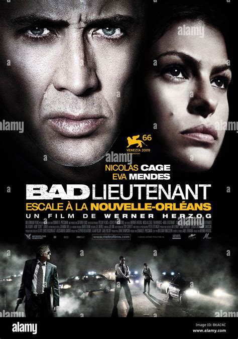 Eva mendes nicolas cage 2009 bad lieutenant hi-res stock photography ...