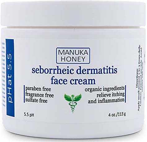 Seborrheic Dermatitis Cream with Manuka Honey, Coconut Oil and Aloe ...