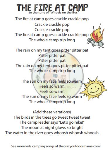 53 *Favorite* Camping Songs Ever Written! – The Crazy Outdoor Mama