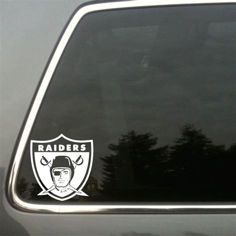 oakland raiders black hole truck car window vinyl decal | eBay