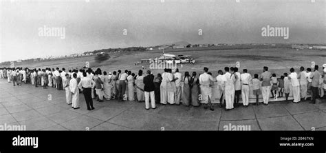 Chhatrapati shivaji maharaj international airport Black and White Stock ...