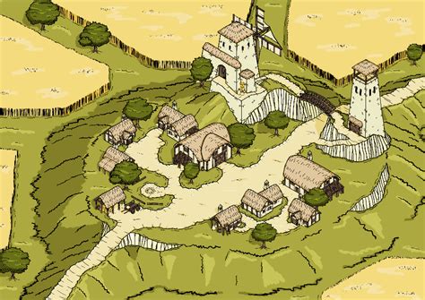 TheFlyingMinotaur is creating Isometric Maps for Fantasy RPGs | Patreon in 2021 | Fantasy town ...