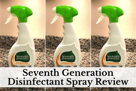 Seventh Generation Disinfectant Spray Review | Know It All • Start with ...